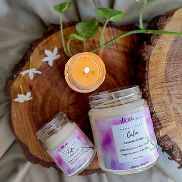 Calm Candle (Lavender and Sage)